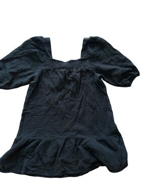 Scoop Textured Puff-Sleeve Women’s Dress 8/10
